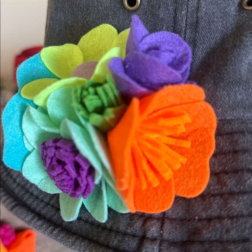 Bouquet of Flowers on your Bucket List Hat
Hand Crafted Petal by Petal - Picture 3 of 5